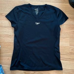 Speedo woman’s black T-shirt, small